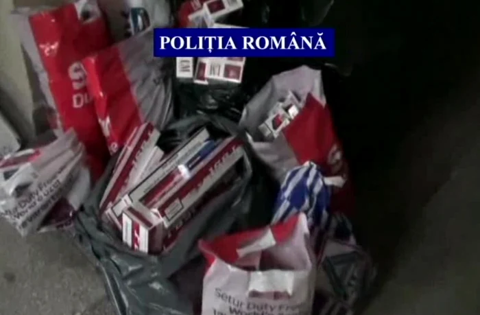 Zeci de mii de tigari de contrabanda au fost confiscate la Sibiu
