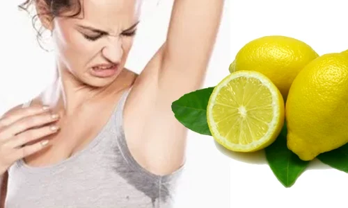 Scapă de transpiraţie cu lămâie  Truc genial şi ieftin jpeg