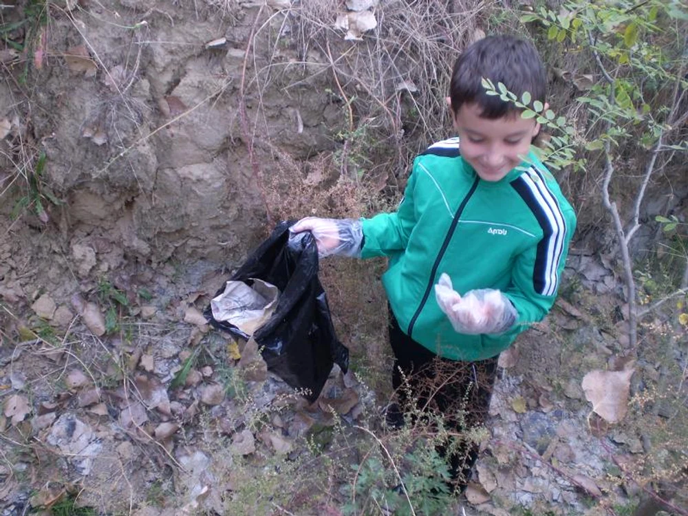 Acţiunea de ecologizare a avut loc în Pădurea Bididia 
