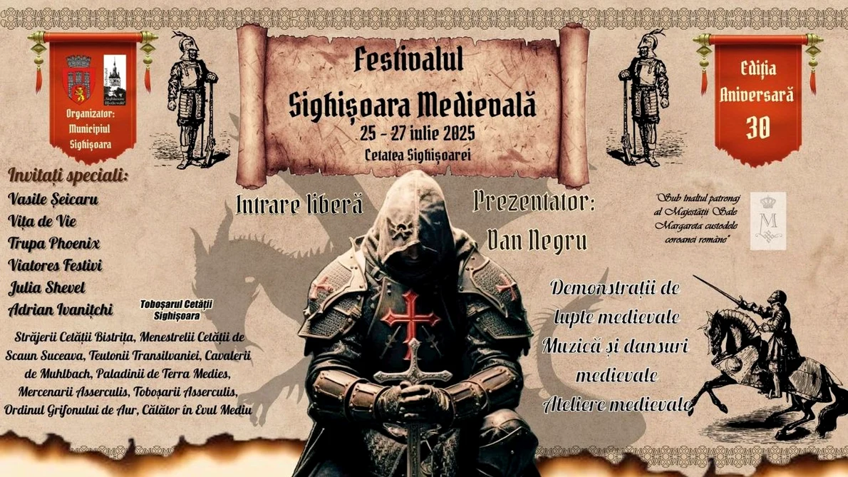 A XXX-a ediție a Festivalului „Sighișoara Medievală”
