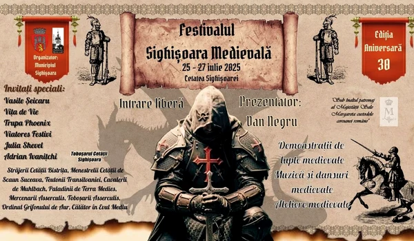   A XXX-a ediție a Festivalului „Sighișoara Medievală”