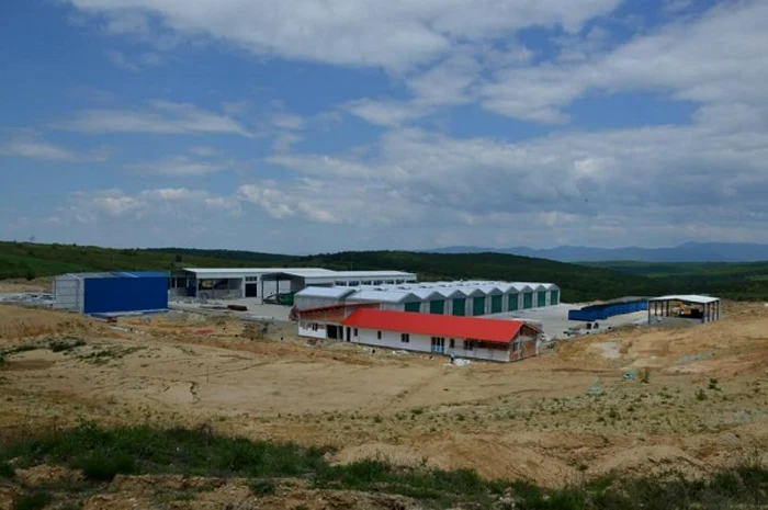 Depozitul ecologic de la Fărcaşa Foto: CJMM