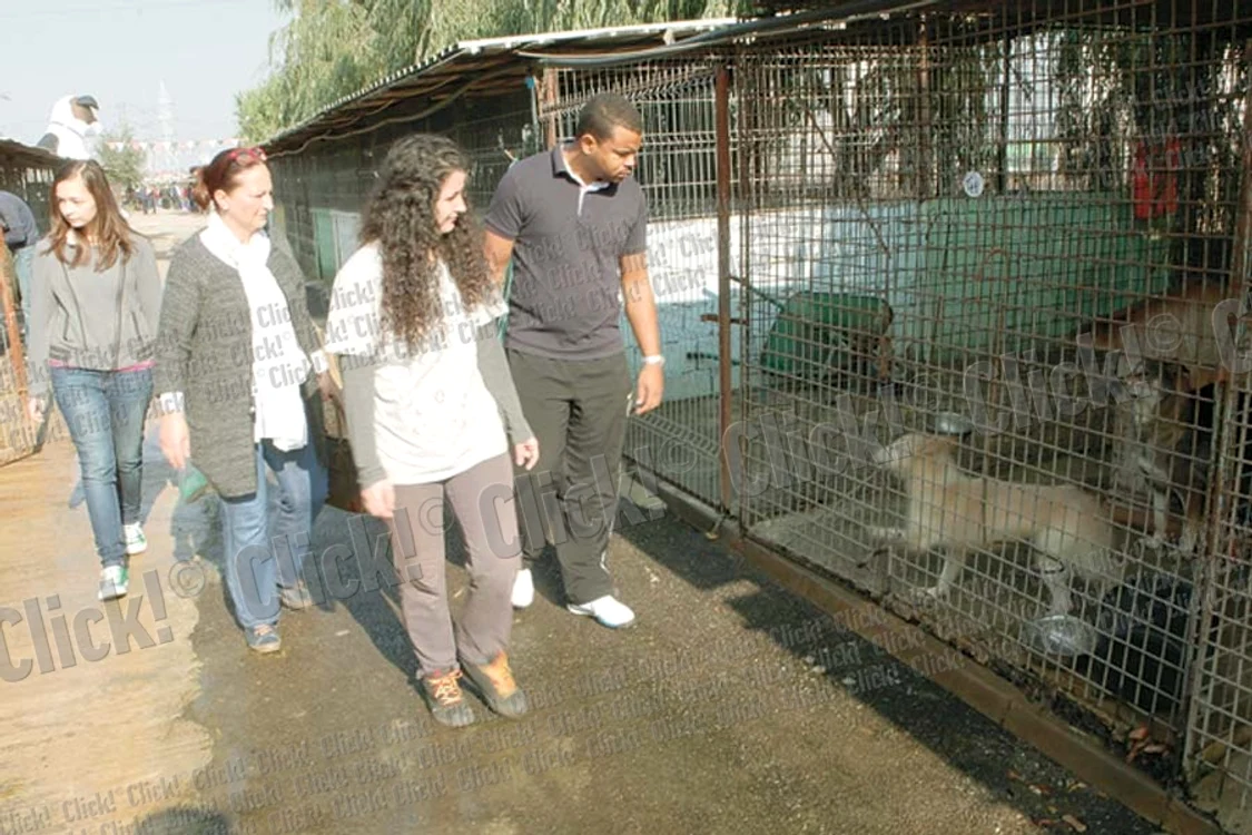 Doi dintre  norocoşii  care şi-au  găsit o  familie
