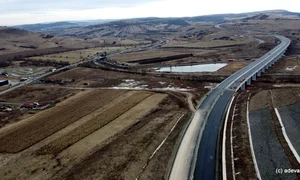 Autostrada Transilvania Cluj Napoca Oradea în șantier Viaductele Nădășelu și Topa Mică Foto Daniel Guță ADEVĂRUL (14) JPG
