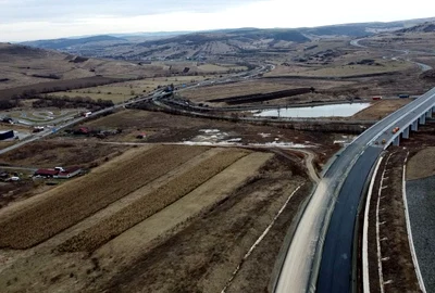 Autostrada Transilvania Cluj Napoca Oradea în șantier Viaductele Nădășelu și Topa Mică Foto Daniel Guță ADEVĂRUL (14) JPG