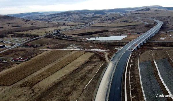 Autostrada Transilvania Cluj Napoca Oradea în șantier Viaductele Nădășelu și Topa Mică Foto Daniel Guță ADEVĂRUL (14) JPG