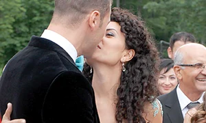 Lucian Bute şi  soţia lui, Elena,  au consfinţit o  relaţie de 8 ani (Fotografii: Adevărul) jpeg