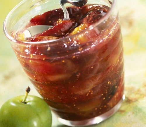 Fig and greengage plum jam jpeg