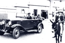 Bucureștiul interbelic. Imagine surprinsă de fotograful Nicolae Ionescu