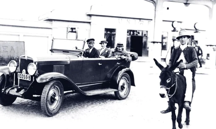 Bucureștiul interbelic. Imagine surprinsă de fotograful Nicolae Ionescu