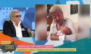 Ion Dichiseanu și a prezentat nepoata la emisiunea ”Vorbește lumea” jpeg