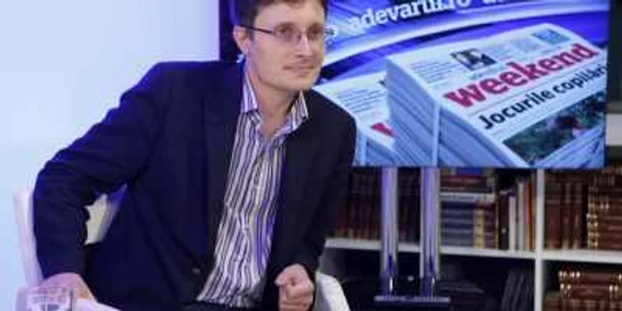 Laurenţiu Ştefan la Adevărul Live FOTO Eduard Enea