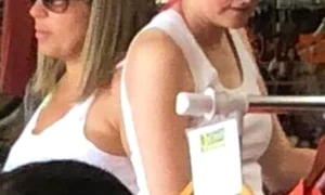 Elena Udrea şi Alina Bica, fotografiate în primăvara anului acesta  jpeg