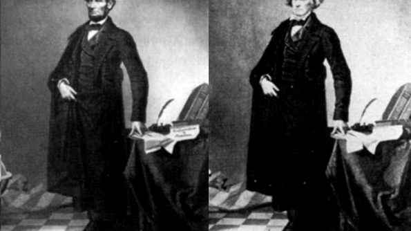 Portretul lui Abraham Lincoln, probabil prima fotografie modificată din istorie jpeg