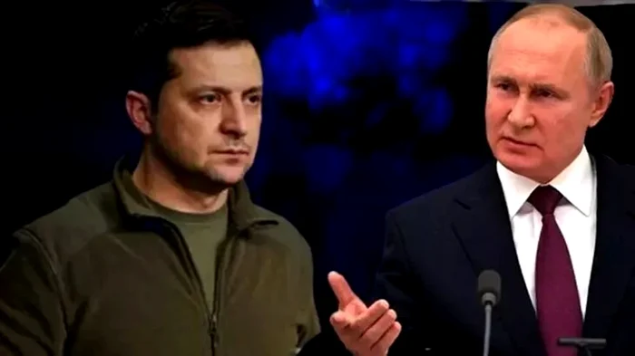 Zelenski și Putin FOTO colaj Playtech