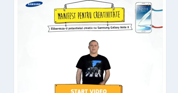 Manifestul Samsung este prezentat de Naumovici şi Note 2.