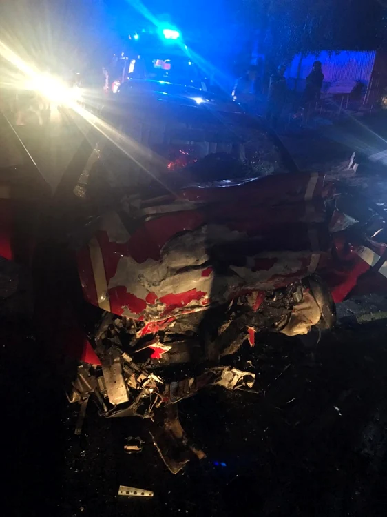 Accident mortal în Laloşu - Vâlcea Foto Adevărul