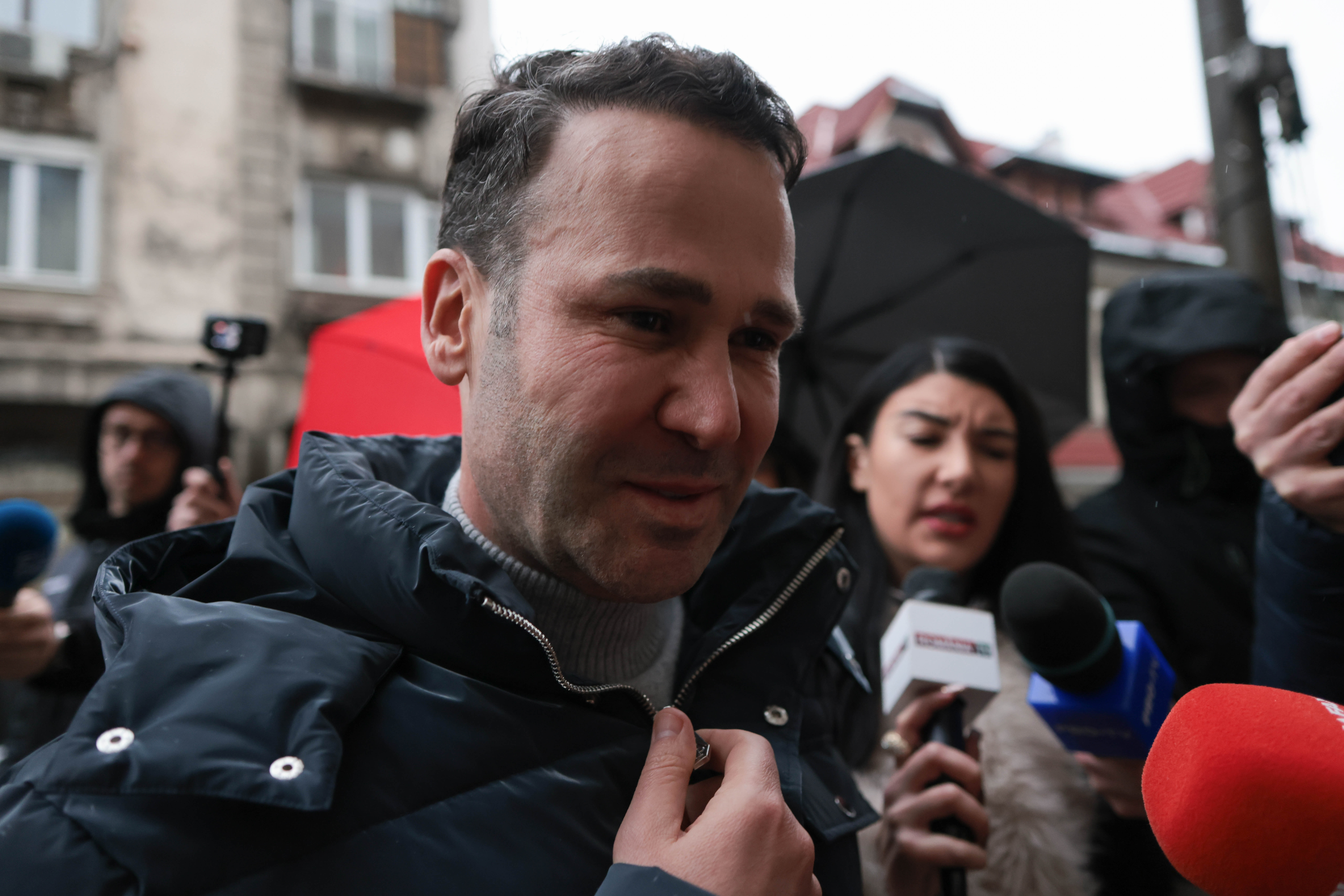 Robert Negoiță, primarul sectorului 3, sosește la DNA. FOTO Inquam Photos / George Călin