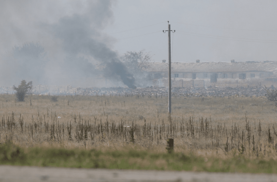 Explozii în Crimeea ocupată de Rusia. Sistemele de apărare antiaeriene au fost activate