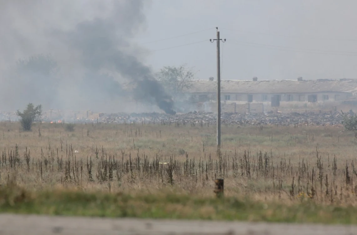 Explozii în Crimeea FOTO Profimedia