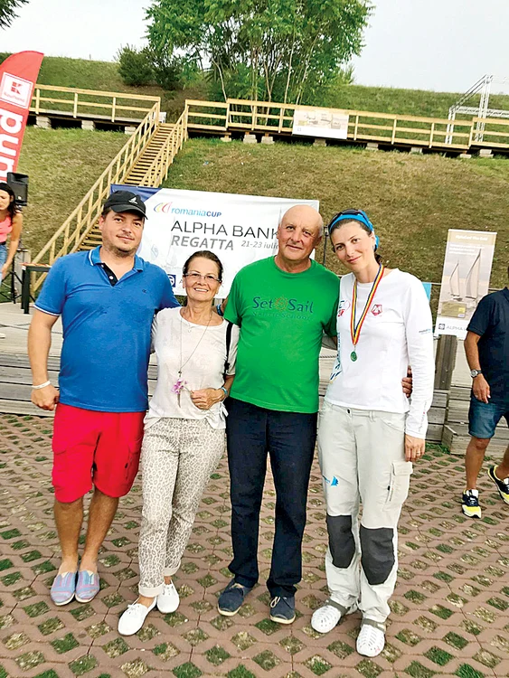 Sorin, alături de familie