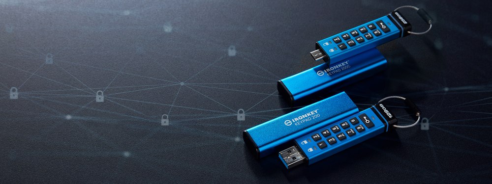 Kingston anunţă seria IronKey Keypad 200 cu USB-C și criptare hardware