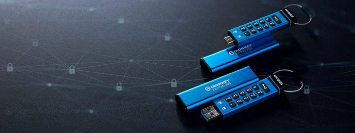 Stick Kingston IronKey Keypad 200.