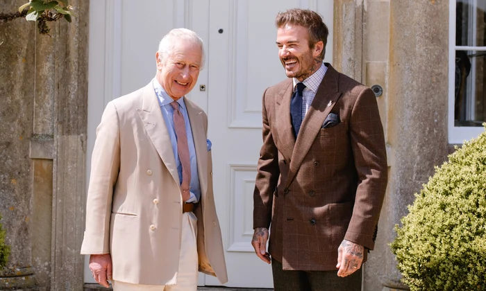 Regele Charles și David Beckham Foto Profimedia (1) jpg