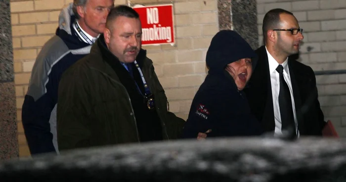 Erika Menendez, reţinută duminică dimineaţă de poliţiştii din Queens FOTO Reuters