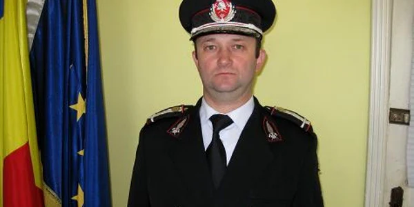 Ştefan Stoian, purtătorul de cuvânt al Inspectoratului pentru Situaţii de Urgenţă "Dunărea", foto Dorin Udrea