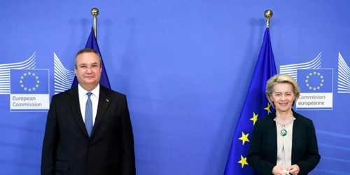 Nicolae Ciucă si Ursula von der Leyen FOTO gov.ro