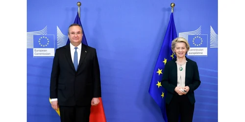 Nicolae Ciucă si Ursula von der Leyen FOTO gov.ro