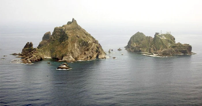 Insula Dokdo,
subiect de dispută şi astăzi FOTO: www.dokdo-takeshima.com