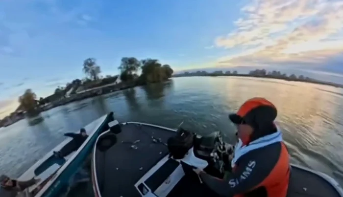 Accident în Delta Dunării FOTO: captură video