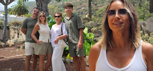   Adina Halas, încântată la nebunie de vacanța în Tenerife  