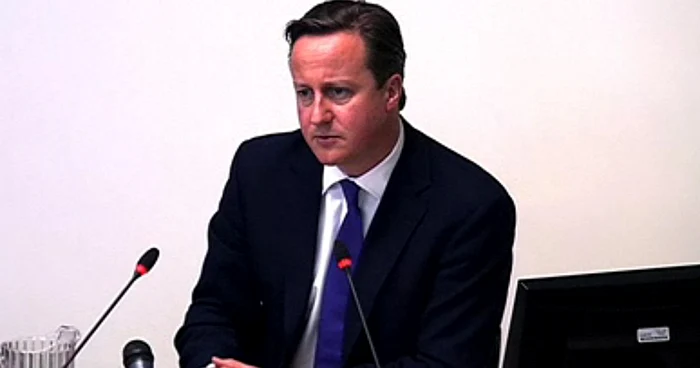 Premierul britanic David Cameron