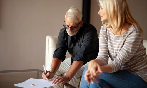 Divorț cuplu matur FOTO Shutterstock