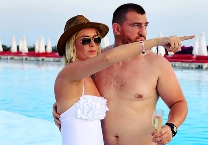 Cătălin Moroşanu şi soţia luifoto: Facebook