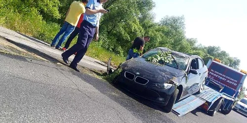 Accident spectaculos pe digul Galati-Brăila