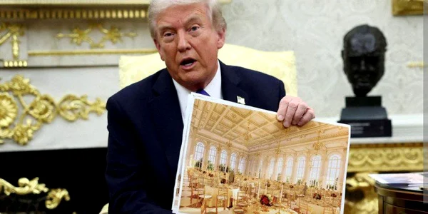 Donald Trump sala de bal jpg