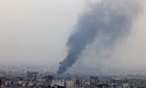 Bombardamente în Teheran FOTO EPA EFE jpg