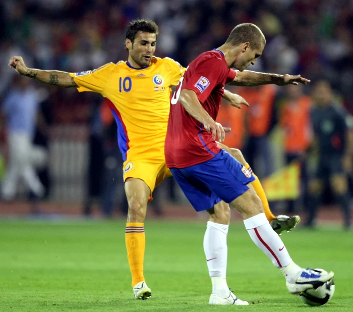 
    Adi Mutu a fost total ineficient contra Serbiei, în 2009  