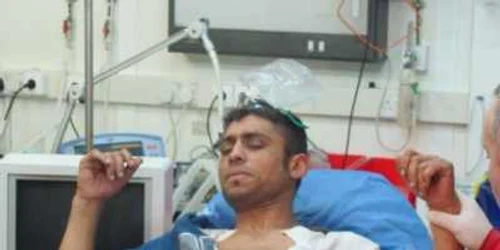 Suspectul a fost adus de urgenţă la SMURD 