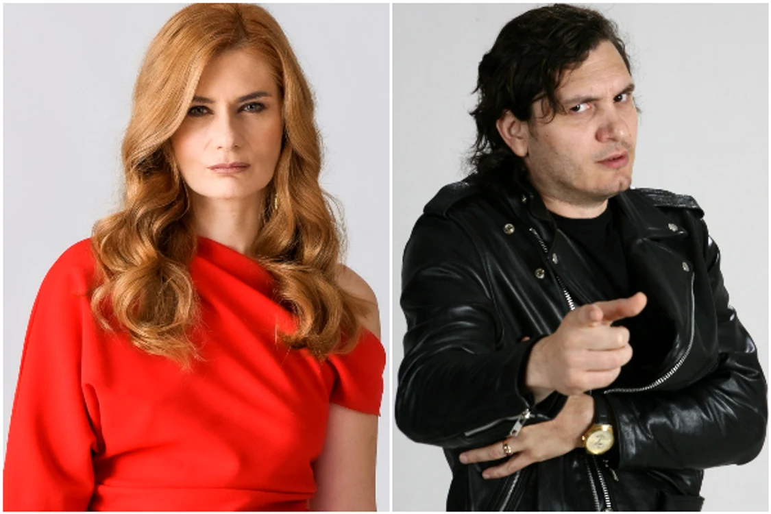 Anca Androne și soțul ei, Emil Hoștinăfoto: Antena 1 și Eduard Enea / Adevărul