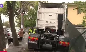 accident tir bucuresti jpeg