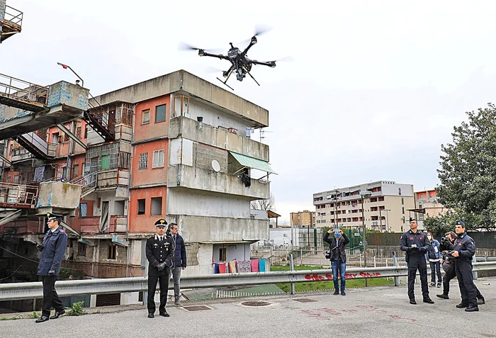 Dronele, la „treabă” în Italia