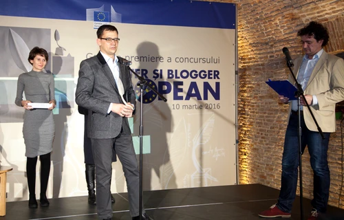 Matei Martin, printre cîştigătorii concursului „Reporter şi blogger european” jpeg