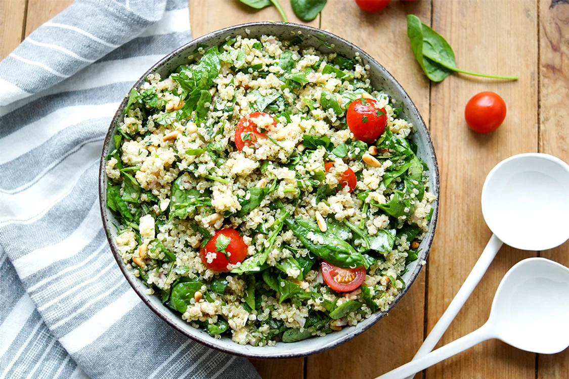 Salata de spanac, ideală pentru o digestie sănătoasă FOTO: Arhivă