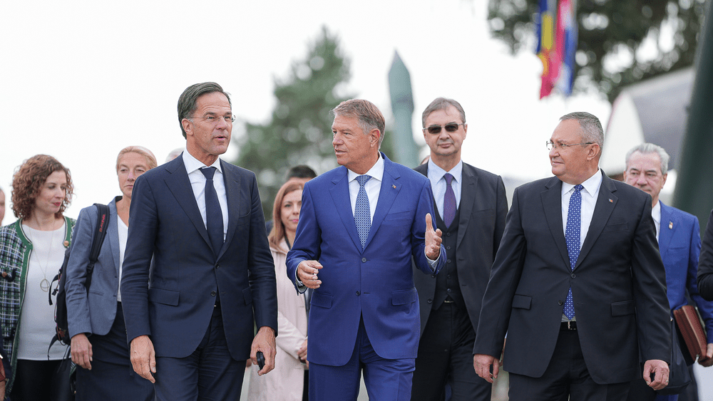 Iohannis, după întâlnirea cu Mark Rutte: Împreună suntem mai eficienți în asigurarea unui mediu de securitate stabil