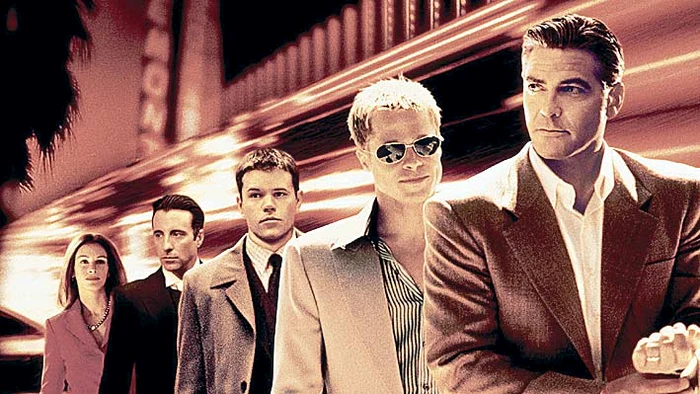 Jaful seamănă cu scenariul filmului „Ocean’s 11” (2001)